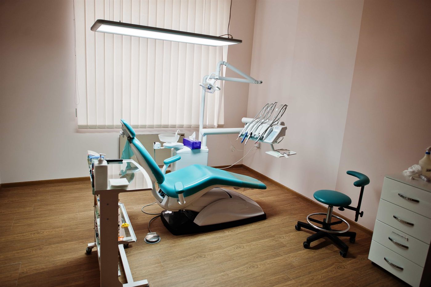 A treatment room at Harbourlight Dental